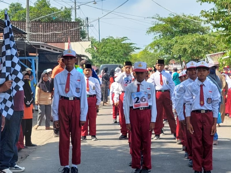 26 AGUSTUS 2025 - KEGIATAN LOMBA GERAK JALAN TINGKAT KECAMATAN SDN 1 TANJUNG KAMAL